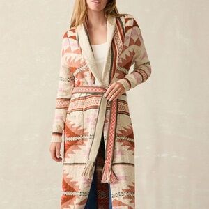 ‼️RARE‼️🎸FAHERTY🎸🔥NWT🔥 Paloma Duster in Desert Horizon—S